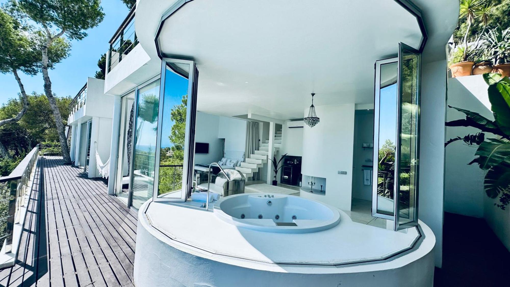 Villa Roca Ibiza - Un Paraiso Premium A Solo 10 Minutos De La Ciudad De Ibiza Y De Las Playas Cala Jondal Y Salinas Sant Jordi de ses Salines Eksteriør billede