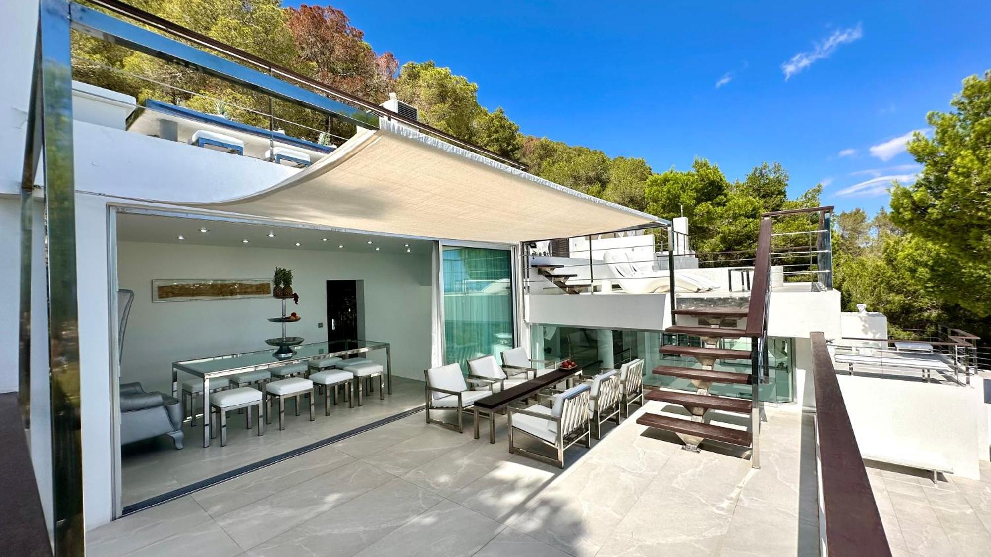 Villa Roca Ibiza - Un Paraiso Premium A Solo 10 Minutos De La Ciudad De Ibiza Y De Las Playas Cala Jondal Y Salinas Sant Jordi de ses Salines Eksteriør billede
